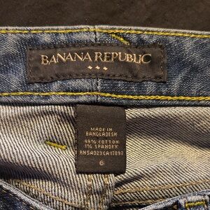 Banana Republic Men's Dark Blue Jeans